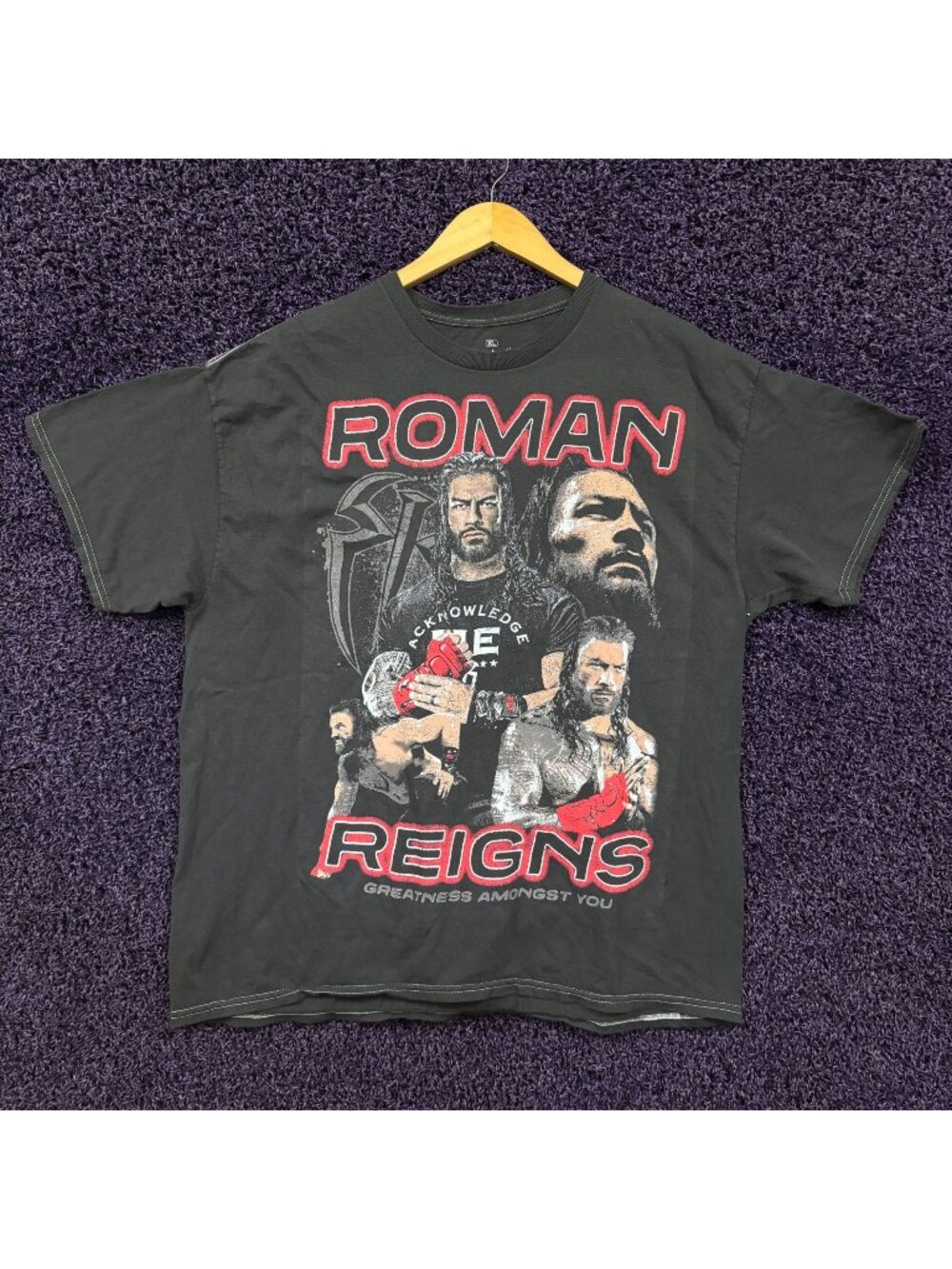 WWE Roman Reigns Levels Above T-Shirt Size Extra Large
